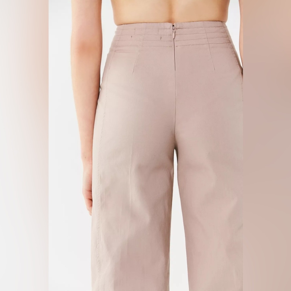 Urban Outfitters Dora High-Rise Wide-Leg Pant Mauve - Picture 6 of 6